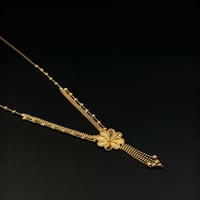 عقد ذهب وردة الفل عيار 21