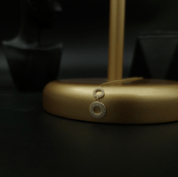 سلسال ذهب دائري