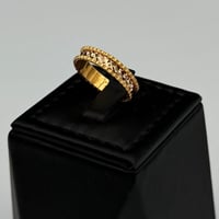 دبلة رولكس ذهب مبلورة عيار 21