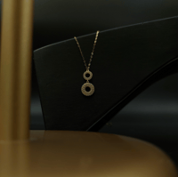 سلسال ذهب دائري