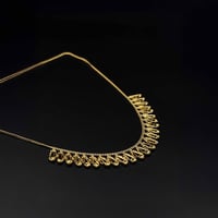 عقد ذهب ياباني بتصميم راقي عيار ١٨