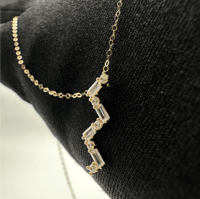 سلسال ذهب شكل نبض