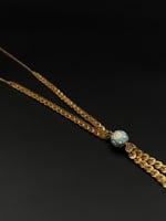 عقد تركي ذهب عيار 21 مينا لون