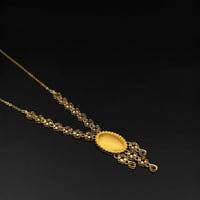 عقد ذهب عيار 21 بصمة