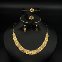 طقم ذهب ملكة خلية نحل فايبر عيار 21