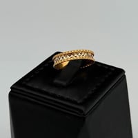 دبلة رولكس ذهب مبلورة عيار 21