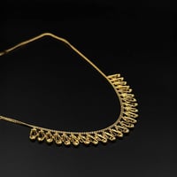 عقد ذهب ياباني بتصميم راقي عيار ١٨