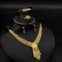 طقم ذهب بصمة فايبر عيار 21