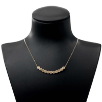 سلسال خلية نحل ذهبي وفضي