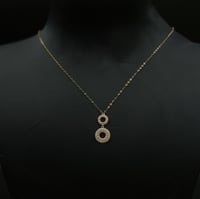 سلسال ذهب دائري