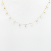 سلسال ذهب شوكر احجار فانوسية