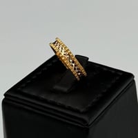 دبلة رولكس ذهب مبلورة عيار 21