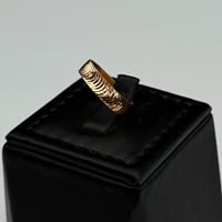 دبلة ذهب عريض عيار 21