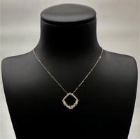 سلسال ذهب معين اطراف مزركشة