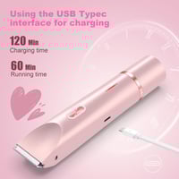 ماكينة حلاقة وتنعيم منطقة البكيني ثنائية الرأس – م...