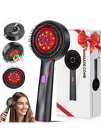 فرشاة تدليك لفروة الرأس مع اداة توزيع الزيت