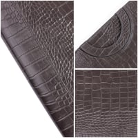 فولدر Dossié الرمادي بنقشة جلد التمساح – حقيبة لاب...