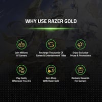 بطاقة ريزر قولد المتجر العالمي – 50 دولار