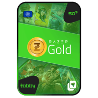 بطاقة ريزر قولد المتجر العالمي – 50 دولار