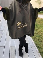 شالات شتوية مع قبوع فراء-متجر فرح