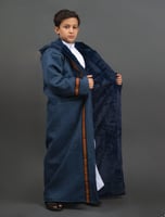 فروة أطفال ملكية لون كحلي-متجر فرح