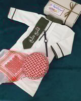 طقم العيد الهبة الجديده2025 شال زيتي-متجر فرح