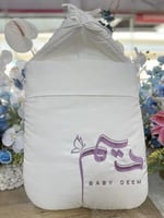 مدسات بيت الطفل تطريز بالاسم