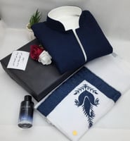 بوكس شال كشميري مع سديري شتوي فاخر-متجر فرح