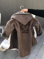 فروات كاروهات شتويه رمادي-متجر فرح