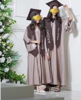 عبايات تخرج 2025 بني تصميم حسب طلبك-متجر فرح