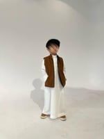 سديري شتوي بني محروق مع أسود-متجر فرح