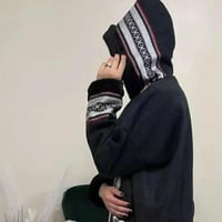 فروة لون أسود نقش سدو شتوي نسائية-متجر فرح