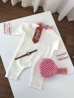 طقم العيد 3 قطع دلعي طفلك-متجر فرح