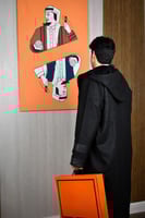 فروه لون أسود مبطنة بفرو ناعم-متجر فرح