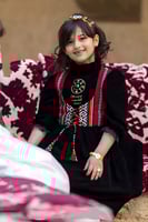 فستان مخمل يوم التأسيس اسود vip مع السدو