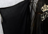 مشلح أعراس نسائي بالاسم-أسود