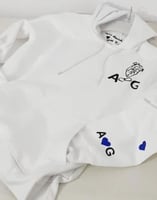 بلوفر الهبة حرفان وقلب بحب لاينتهي-متجر فرح