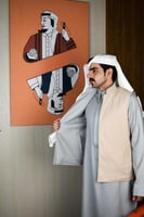 سديري شتوي رصاصي فاتح مع بيج دبل فيس-متجر فرح