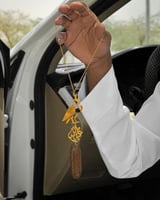 تعليقة سيارة شكل الصقر بكسرة عود-متجر فرح