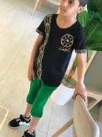 طقم تيشرت مع بنطلون يوم التأسيس-متجر فرح