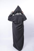 فروه شتوية أسود مبطنة بفرو-متجر فرح