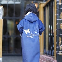 فروات شتوية كحلي مبطنة بفرو-متجر فرح