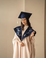 عبايات تخرج شكل بشت سكري مع كحلي