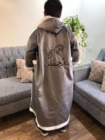 فروات شتويه أطفال رصاصي غامق-متجر فرح