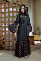 جلابيات رمضان نسائية شالكي اسود-متجر فرح