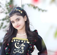 فستان أسود شالكي رمضاني-متجر فرح