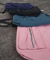 شنط مدرسية عدة الوان تطريز بالاسم