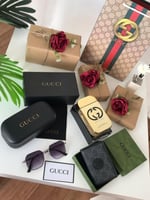 طقم بوك وعطر ونظارة قوتشي-متجر فرح