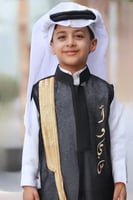 دقله البشت ولادي لون اسود-متجر فرح