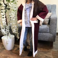 فروات اطفال شتوية عنابي-متجر فرح